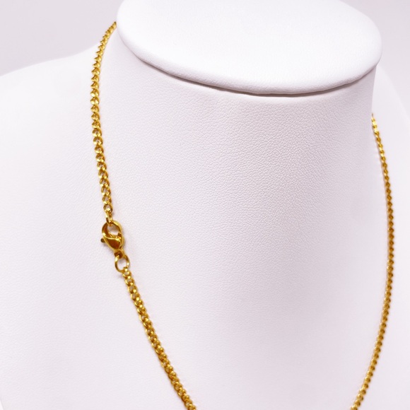 Stainless Steel Gold Chain Necklace - Picture 2 of 7